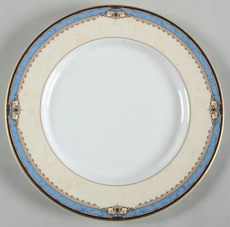 Chattel Blue Salad Plate