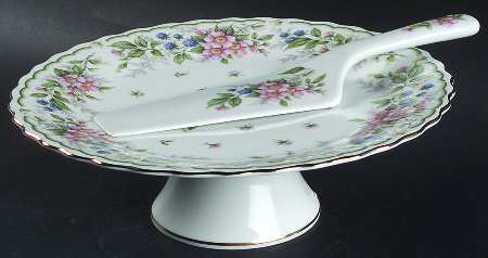 Amy 10" Pedestal Cake Stand & Server