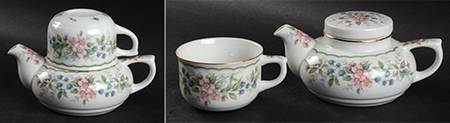 Amy Individual Teapot & Lid with Cup