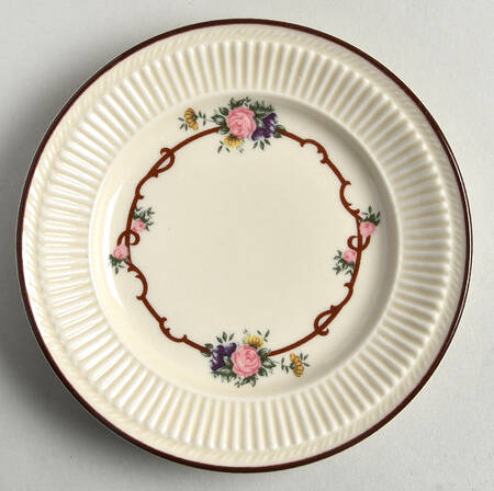 Angelique Bread & Butter Plate by Shenango