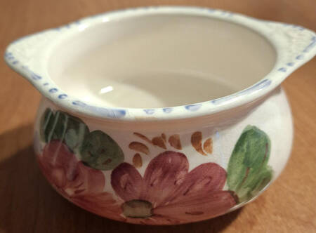 Belle Fiore Sugar Bowl No Lid