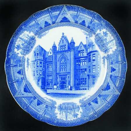 University of Chicago Blue by Spode