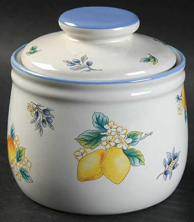 Sunshine Valley Sugar Bowl & Lid