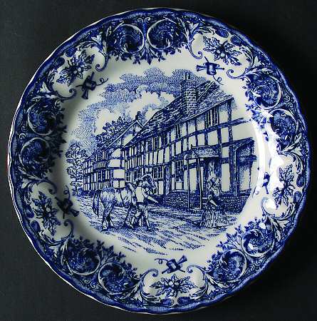 Staffordshire Life Salad Plate
