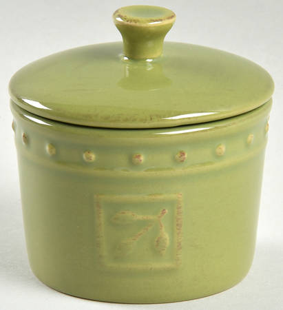 Sorrento Oregano (Green) Small Spice Jar & Lid