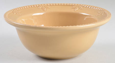 Sorrento Wheat (Gold) 7" Round Serving Bowl