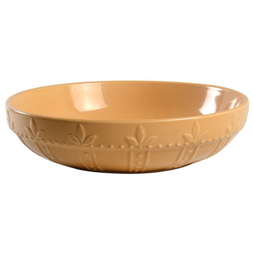 Sorrento Wheat (Gold) 12" Pasta Serving Bowl