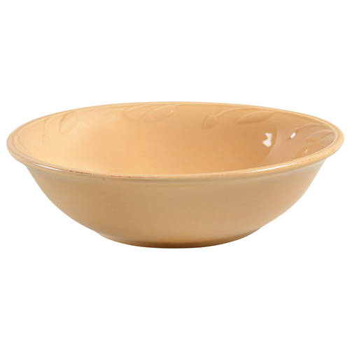 Sorrento Wheat (Gold) 9" Round Vegetable Bowl