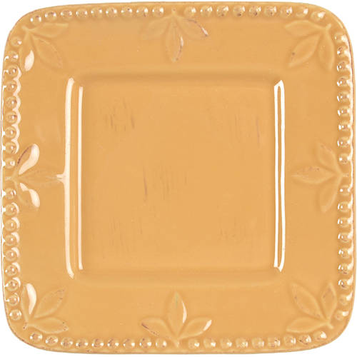Sorrento Wheat (Gold) Square Bread & Butter Plate