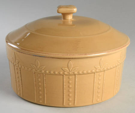 Sorrento Wheat (Gold) 2 Qt Covered Souffle (uses the SOU8)