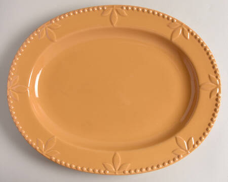 Sorrento Wheat (Gold) 14" Oval Serving Platter