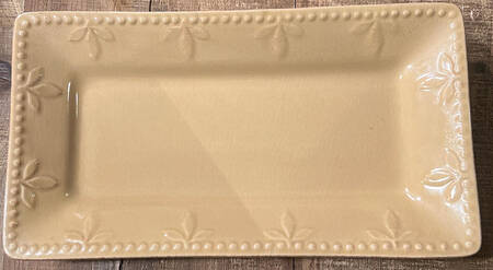 Sorrento Wheat (Gold) 8" Rectangular Tray