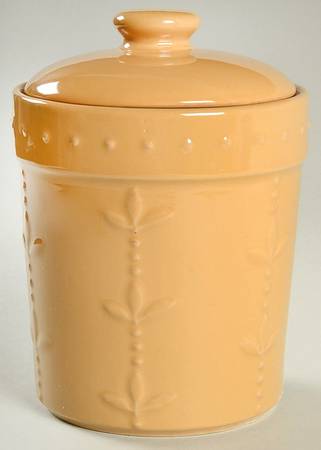 Sorrento Wheat (Gold) Medium Canister & Lid