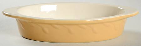 Sorrento Wheat (Gold) 9" Oval Baker
