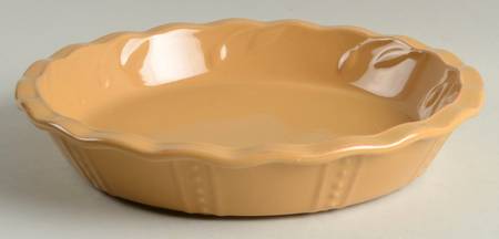 Sorrento Wheat (Gold) 10" Pie Baking Plate