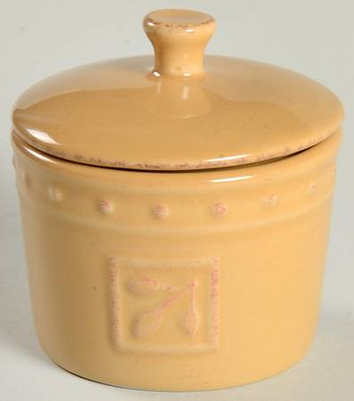 Sorrento Wheat (Gold) Small Spice Jar & Lid
