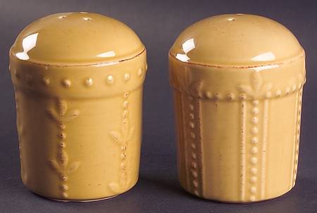Sorrento Wheat (Gold) Salt & Pepper Set