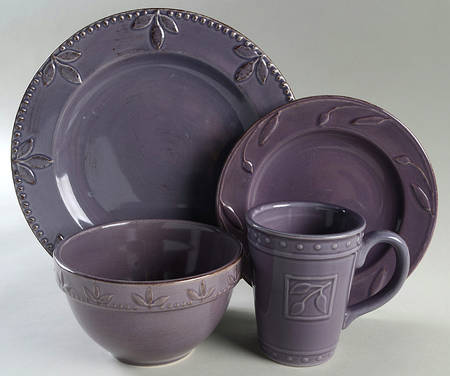 Sorrento Grappa (Plum) 4 Piece Place Setting
