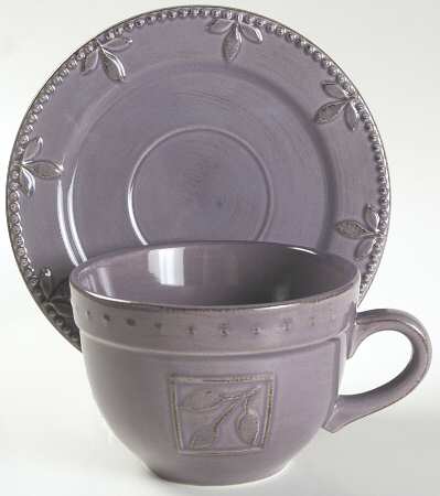 Sorrento Grappa (Plum) Jumbo Cup & Saucer Set
