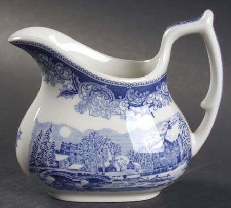 Winter's Eve Blue (Camilla Shape) Creamer