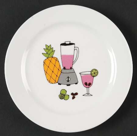 Margarita Canape Plate