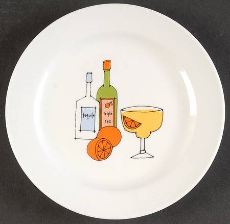Margarita Canape Plate