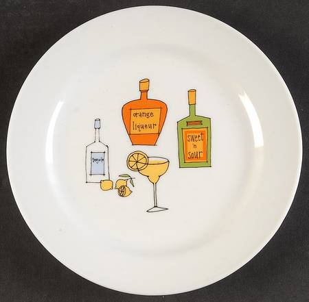 Margarita Canape Plate