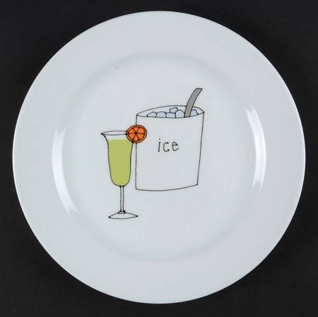 Margarita Canape Plate