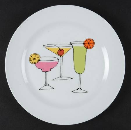 Margarita Canape Plate