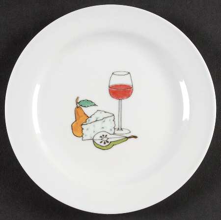 Wine & Cheese Canape Plate