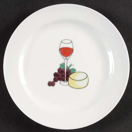 Wine & Cheese Canape Plate