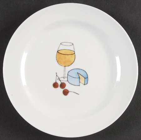 Wine & Cheese Canape Plate