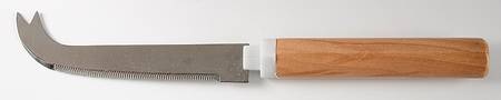 Wine & Cheese Cheese Knife-Stainless Blade W/Wood Handle
