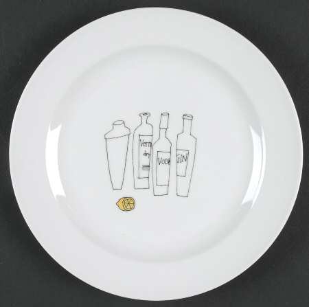 Martini Canape Plate