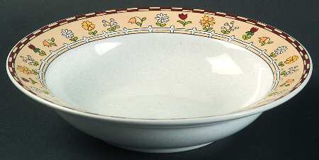Townhouse Village Rim Cereal Bowl