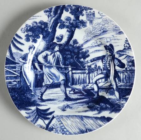 Country Courtship Salad Plate