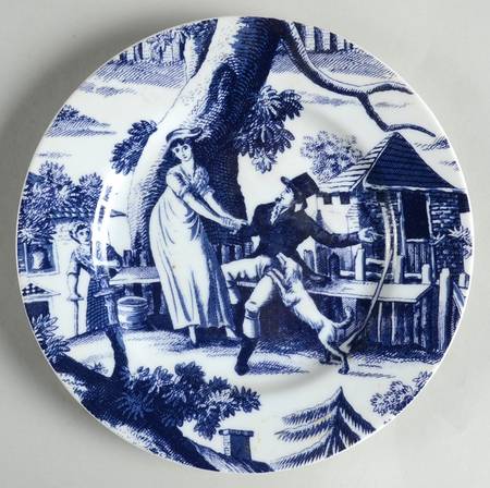 Country Courtship Salad Plate