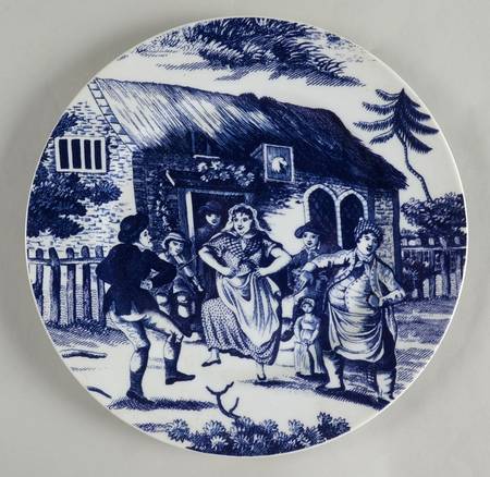 Country Courtship Dinner Plate