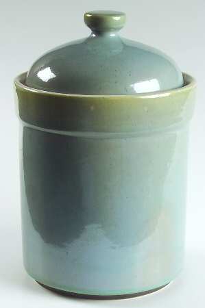 Pearltone Teal Extra Large Canister & Lid
