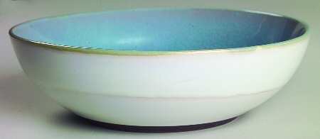 Pearltone Teal Coupe Soup Bowl