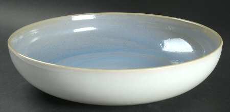 Pearltone Teal 13" Large Salad Serving Bowl