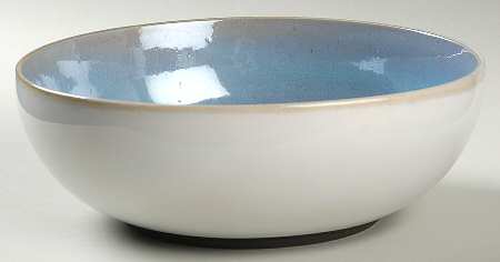 Pearltone Teal 9" Round Vegetable Bowl