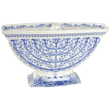 Blue Room (Judaic Collection) Menorah