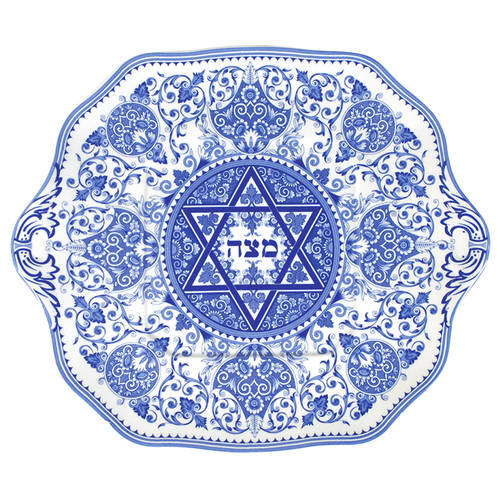 Blue Room (Judaic Collection) Matzo/Matzoh Plate by Spode