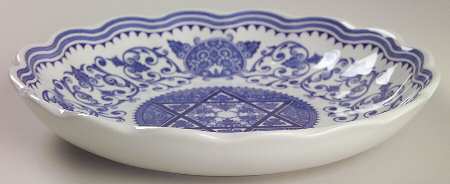 Blue Room (Judaic Collection) Honey Bowl