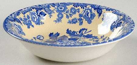 Blue Room Garden Collection (Yellow Background) Ascot Coupe Cereal Bowl by Spode