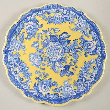 Blue Room Garden Collection (Yellow Background) Trivet