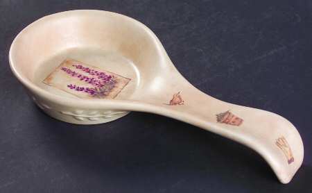 Summer Fields Spoon Rest/Holder (Holds 1 Spoon)