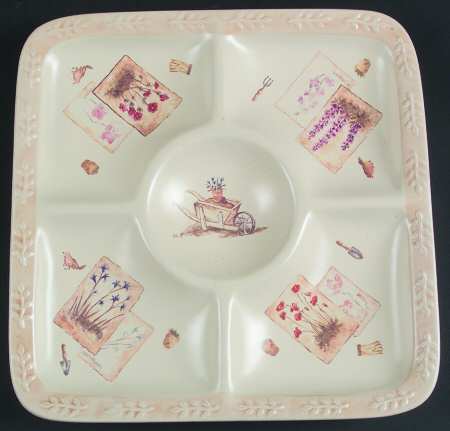 Summer Fields 1 Piece Chip & Dip