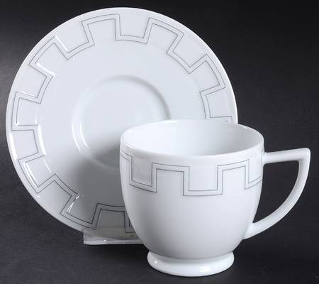 Corinth Footed Cup & Saucer Set